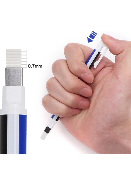 Mor Tarzı Tombow Mono Ek-Hur Ek-Hus Ultra Ince Uçlu Kalem Tipi Parlak Silgi Itme Tipi Çizim Çizim Sanatı Sadece Değiştirilebilir Çekirdek (Yurt Dışından) modelleri