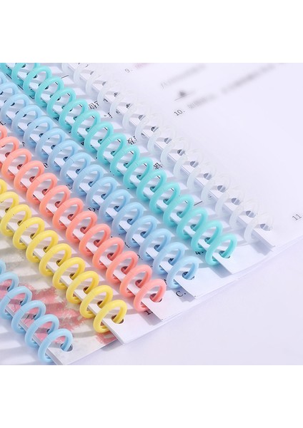 2 Kutu Stili Kw-Trio Lastik 30 Delikli Gevşek Yaprak Ciltleme Halkaları Kombe Kapasitesi Için Dıy Kağıt Defter Albümü (Yurt Dışından) modelleri