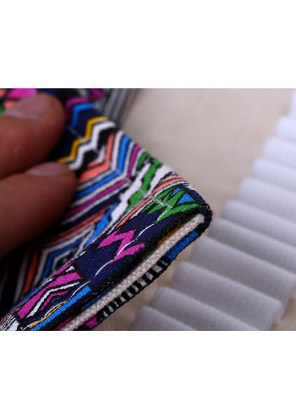 Lacivert Tarzı Delikli Kalem Kutusu Okul Tuval Rulo Kılıf Kozmetik Makyaj Fırça Kılıfı Kalem Saklama Kutusu Kalem Kutusu Estuches Okul Cezası (Yurt Dışından) fırsatları