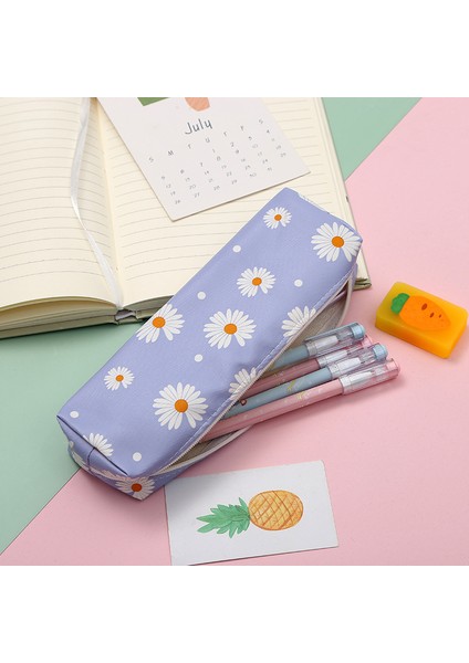 Çok Renkli Stil 1 Adet Sevimli Papatya Kalem Kutusu Çiçek Desenli Fermuarlı Kalem Kutusu Hediye Okul Kalem Kutusu Kalem Çantası Okul Malzemeleri Kırtasiye (Yurt Dışından) fiyatları