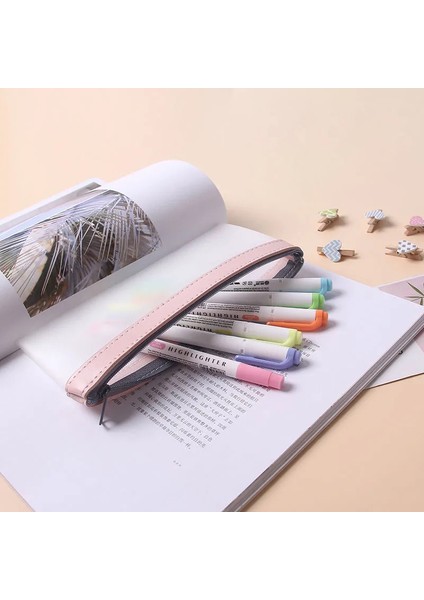 Bej Tarzı Şeffaf ve Basit Öğrenci Kırtasiye Çantası Kalem Kutusu Kırtasiye Kutusu Ins Kırtasiye Depolama Kırtasiye Klipsi (Yurt Dışından) fırsatları