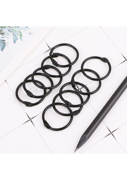 Pk Stili Metal Gevşek Yaprak Cilt Bağlayıcı Halka Kitap Halkalar Dıy Albümler Okul Ofis El Sanatları Kitap Cilt Halkaları Ofis Bağlama Malzemeleri (Yurt Dışından) fırsatları