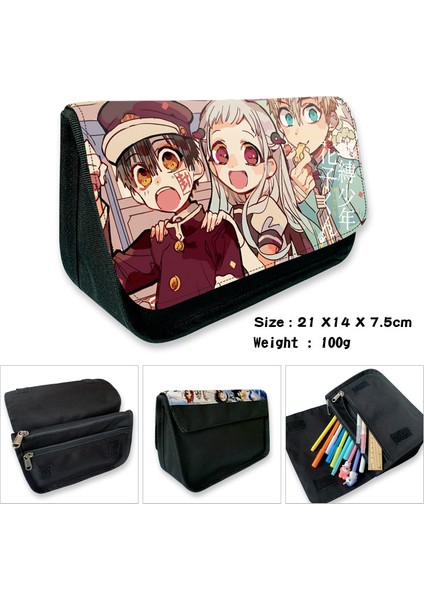 Stil 1 Stil Jibaku Shounen Hanako-Kun Kalem Kutusu Cüzdan Çanta Okul Kalem Fermuar Çantası Anime Çizgi Film Çocuklar Hediye (Yurt Dışından) fiyatları