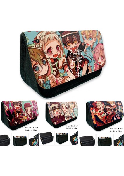 Stil 1 Stil Jibaku Shounen Hanako-Kun Kalem Kutusu Cüzdan Çanta Okul Kalem Fermuar Çantası Anime Çizgi Film Çocuklar Hediye (Yurt Dışından) modelleri