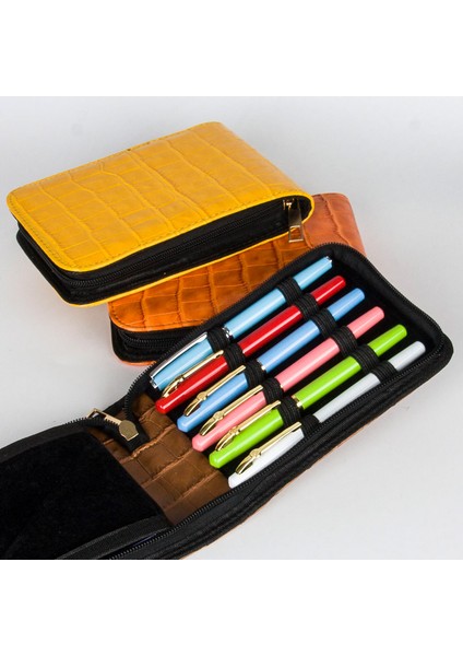 T Stili Şık Büyük Kapasiteli Kalem Kutusu Okul Öğrenci Kırtasiye Kalem Çantası Taşınabilir Kalem Fırça Kılıfı Hediye Malzemeleri (Yurt Dışından) fiyatları