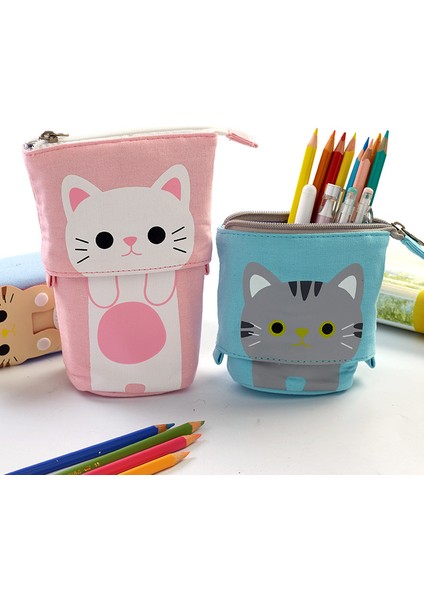 Stil 14 Stil Sevimli Unicorn Kalem Kutusu Okul Kalem Kutusu Kızlar ve Erkekler Için Kedi Teleskopik Kırtasiye Çantası Seti Büyük Kılıf Malzemeleri (Yurt Dışından) modelleri