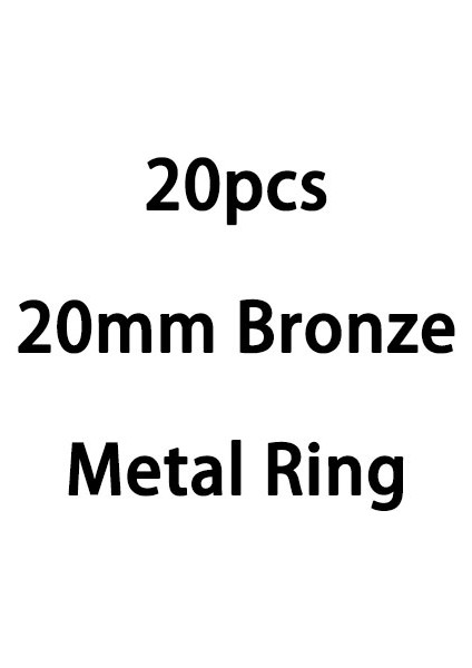 20MM Bronz Stil Metal Bağlayıcı Menteşeli Halka Altın Gevşek Yaprak Açılış Daire Defter Döngüler Scrapbook Albüm Ofis Bağlama Halkası Not Defteri Üzerinde (Yurt Dışından)