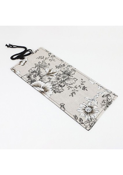 36 Delik Stili Papatya Delikli Tuval Rulo Kalem Perde Kalem Çantası Makyaj Sarma (Yurt Dışından) indirimleri