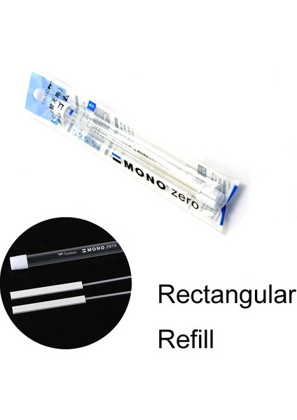 Dikdörtgen Doldurma Stili Tombow Mono Zero Silgi Mekanik Silgi Titiz Vurgulama Dolumlu Kalem Şeklinde Kauçuk Basma Türü Okul Kırtasiye (Yurt Dışından)