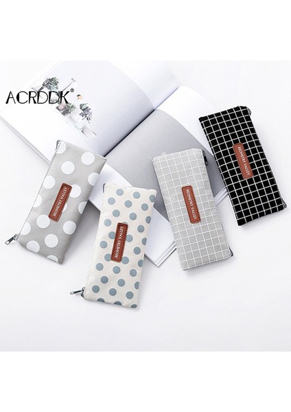 Bir Stil Küçük Kalem Kutusu Dayanıklı Ofis Kırtasiye Organizatör Çantası Kozmetik Çantası Kızlar ve Erkekler Için - Fc (Yurt Dışından) fırsatları