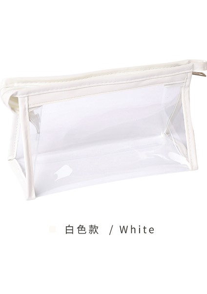 Bir Stil Yaratıcı Dıy El Sanatları Için Büyük Kapasiteli Depolama Okul Malzemeleri Için 1 Parça Pvc Şeffaf Su Geçirmez Kalem Çantası (Yurt Dışından)