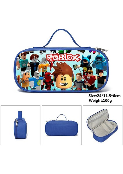 F Stili Çocuklar Için Roblox Kalemlik Çocuk Çizgi Film Fermuarlı Kırtasiye Çantası Erkek Kız Hediye Öğrenci Anime Kalem Kutusu Okul Malzemeleri (Yurt Dışından) fiyatları