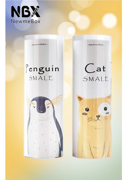 Penguen Tarzı Kalk ve Çilek Okul Kalem Kutusu Erkek Kız Küçük Sert Sakura Panda Kırtasiye Kutusu Sevimli Anime Mor Kalemlik Çocuklar (Yurt Dışından)