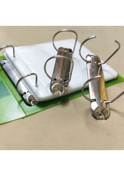 A7 65-36 Şerit Stili D Tipi A7 2 Halkalı Kelepçeli Metal D Şekilli Spiral Klasör Dosya Defter Büyük Kapasiteli Kağıt Klasörü Çocuklar Için Günlük Yapımı (Yurt Dışından)