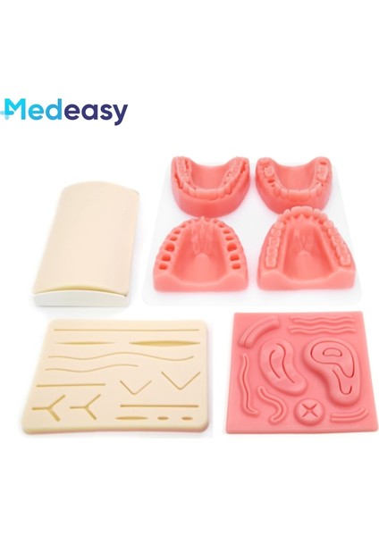 3D Dikiş Yastığı Stili Silikon Dikiş Uygulama Pedi, Dikiş Eğitim Pedası, Cerrahi Dikiş Pedası (Yurt Dışından) modelleri