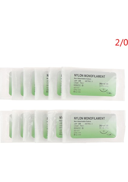 Naylon Monofilament Tarzı Tıbbi Iğne Dikiş Naylon Monofilament Iplik Dikiş Uygulama Kiti Eğitim Gösterileri Egzersizleri (Yurt Dışından)