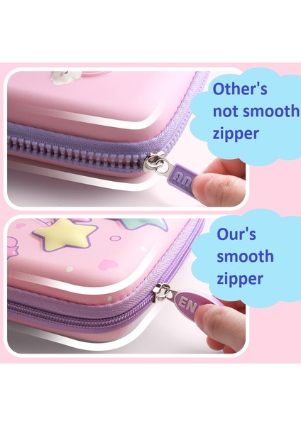 C Stili 3D Kalem Kutusu Eva Depolama Kutusu Sevimli Pembe Unicorn Karikatür Kalem Çantası Kawaii Kırtasiye Hediye Pouool Malzemeleri Kızlar Için (Yurt Dışından) fırsatları