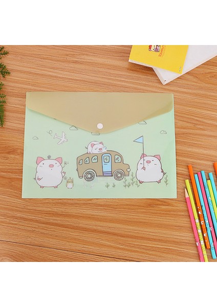Dosya Tutucu Stili 1 Adet Hayvan Dosya Tutucu Kırtasiye A4 Klasör Sevimli Kağıt Depolama Yenilikçi Pvc Çanta Öğrenci Dosya Düzenleyici Kawaii Ofis Portföyü (Yurt Dışından)