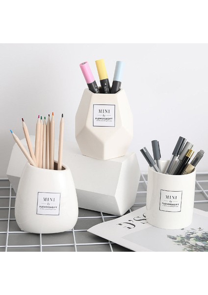 No.12 Tarzı Yaratıcı Kalemlik Seramik Kawaii Masa Aksesuarları Kalem Kupası Fırça Tutucu Makyaj Okul Malzemeleri Kalem Organizatörü Için Masa - Türkçe E-Ticaret Başlık (Yurt Dışından) modelleri