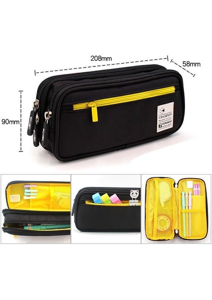 B4 Stili Yaratıcı Kalem Kutusu Sevimli Öğrenci Kalem Kutuları Büyük Kalem Çantaları Saklama Kutusu Erkek Kız Çocuk Büyük Kapasiteli Okul Kırtasiye Malzemeleri (Yurt Dışından) fiyatları