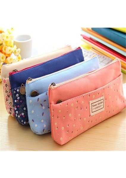 Beyaz Stil Renkli Çift Fermuarlı Kalem Kutuları Kalemler Taşınabilir Öğrenci Kırtasiye Depolama Kalem Çantası Okul Ofis Malzemeleri Için (Yurt Dışından) fiyatları