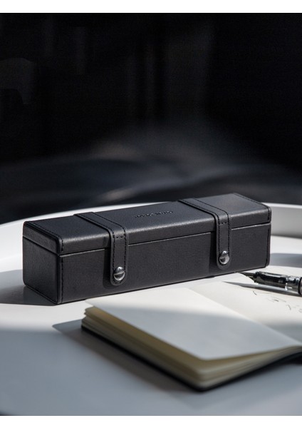 No.9 Tarzı Erkek Büyük Kapasiteli Kişilikli ve Şık Kalem Kutusu, Pu Kalemlik, Kalem Tutucu, Kalem Çantası (Yurt Dışından) modelleri