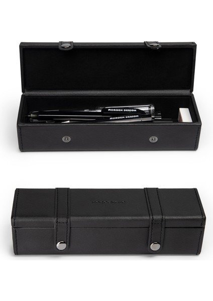No.9 Tarzı Erkek Büyük Kapasiteli Kişilikli ve Şık Kalem Kutusu, Pu Kalemlik, Kalem Tutucu, Kalem Çantası (Yurt Dışından) indirimleri