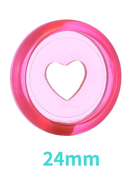 Pembe Tarzı Not Defteri Planlayıcı Diy Gevşek Yaprak Bağlama Halkası Bağlama Malzemeleri Için Pcs Şeker Renk Kalp Şekilli Disk Bağlayıcı (Yurt Dışından)