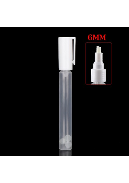6mm Tarzı 1 Adet Plastik Boş Kalem Gövdesi Tüpü - Sıvı Tebeşir Kalemler ve Boya Kalemler Için (Yurt Dışından)