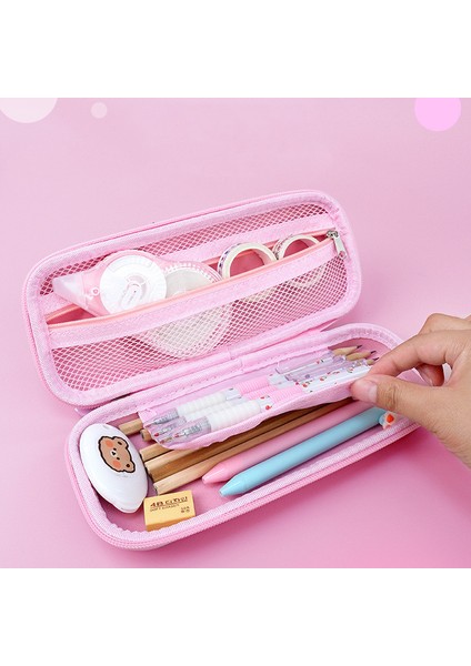 A4 Stili 3D Çizgi Film Kalem Kutusu Sevimli Kırtasiye Kutusu Kadın Öğrenci Kalem Kutusu Hayvan Kalem Kutusu Okul Malzemeleri Saklama Kutusu Çocuk Hediyeleri (Yurt Dışından) indirimleri