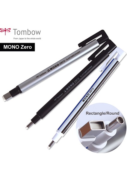 Gümüş Dikdörtgen Stili Tombow Mono Zero Silgi Düz Süper Ince Uçlu Kalem Tipi Profesyonel Yüksek Hassasiyetli Manga Vurgulama Silgisi (Yurt Dışından) fiyatları