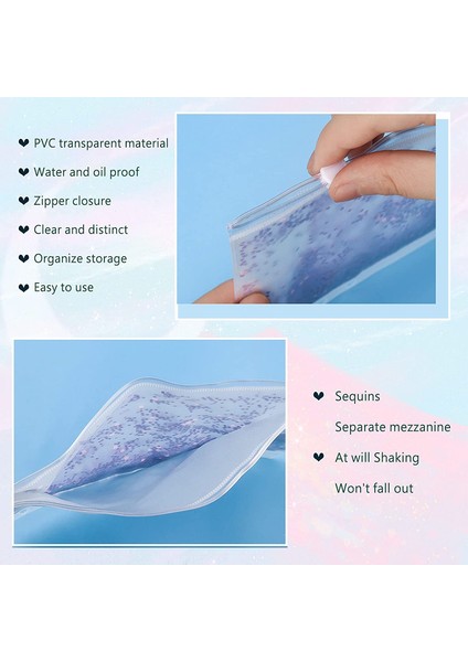 A6 Mavi-6 Adet Tarzı 6 Parça A6 Bağlayıcı Nakit Zarf Pvc Bütçe Bağlayıcı Zipper Zarf Cep Dosyaları Için 6 Halkalı Doldurulabilir Bağlayıcı Defter Için(Yurt Dışından)