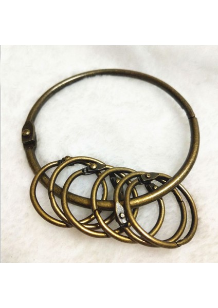 25,4 mm Stili Yüksek Kaliteli Metal Halka Dosya Diy Albümler Gevşek Yapraklı Kitap Halkaları Açma Bağlama Malzemeleri Fotoğraf Albümü Ofis (Yurt Dışından) fırsatları