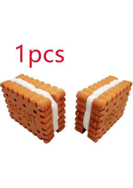 1 Adet Tarzı Sevimli Kawaii Kurabiye Silgi Seti Okul Ofis Silgi Malzemeleri Çocuklar Için Hediyeler (Yurt Dışından)