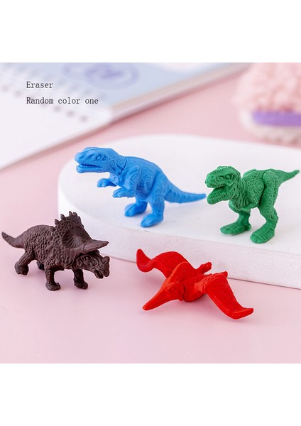 Lavanta Tarzı Çocuklar Için Kawaii Kırtasiye Malzemeleri Renkli Şeritli Yumuşak Kalem Silgisi (Yurt Dışından)