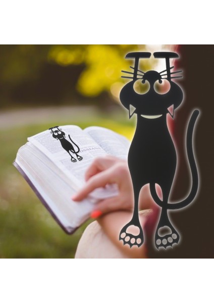 Timsah Tarzı 3D Stereo Siyah Kedi Yer Işareti Sevimli Çizgi Film Hayvan Kitap Ayracı Öğrenci Kırtasiye Hediye (Yurt Dışından) fiyatları