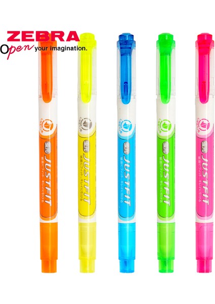 Sarı Stil Japonya Zebra Renkli Vurgulayıcı WKT17 Çift Uçlu Eğik Uçlu Kalem Öğrenci ile Yumuşak Uçlu Işaretleyici Marker (Yurt Dışından) fırsatları