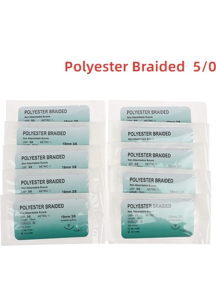 Yeşil Stil Tıbbi Iğne Dikiş Naylon Monofilament Iplik Dikiş Uygulama Kiti Eğitim Gösterileri Egzersizleri (Yurt Dışından)