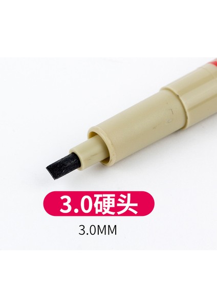 No.3 Tarzı 1 Adet Japon Sakura Marker Kalemler Yumuşak Fırça Çizim Kalem Lot Seçim Fırça Sanat Kalemler Kalemi (Yurt Dışından)
