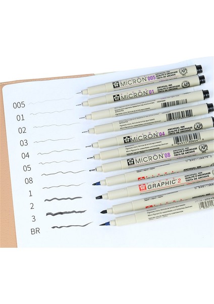 No.8 Stili 1 Adet Japon Sakura Marker Kalemler Yumuşak Fırça Çizim Kalem Lot Seçim Fırça Sanat Kalemler Kalemi (Yurt Dışından) indirimleri