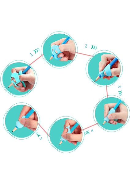 Fish Pen Grip A Stili Kalem Grlicone Yumuşak Kurşun 3 El Tutma Kalemi Yazma Yardımı Rehberi Çocuklar El Yazısı Tutucu Öğretme Düzeltme Kavrama Sabit (Yurt Dışından) indirimleri