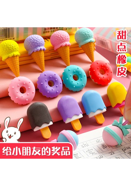 D Stili Çocuklar Için Tulx Silgiler Okul Malzemeleri Silgi Koreli Kırtasiye Silgisi Kawaii Silgi Kalem (Yurt Dışından) modelleri