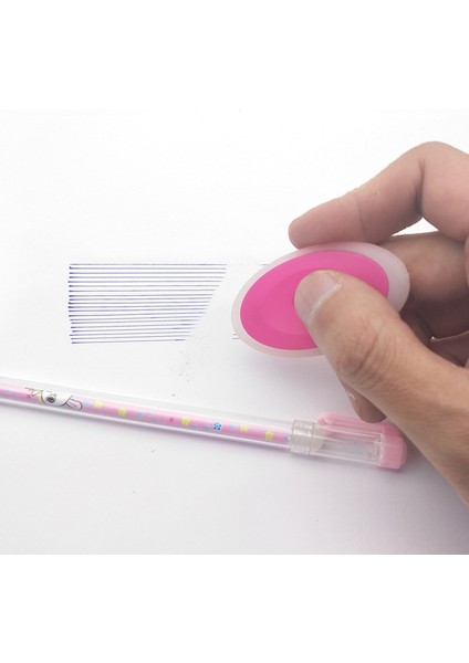 3 Adet Rastgele Cetvel Stili Silinebilir Jel Kalem Özel Kauçuk Sıcaklık Kontrol Oval Silgili Çocuk Hediyeler Okul Ofis Malzemeleri Kawaii Kırtasiye (Yurt Dışından) fırsatları