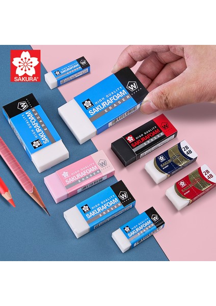 Lacivert Tarzı 1 Adet Japonya Sakura Kauçuk Macaron Renkleri Ultra Temiz Sanat Profesyonel Eskiz Silgisi Öğrenci Temizleme (Yurt Dışından) fiyatları