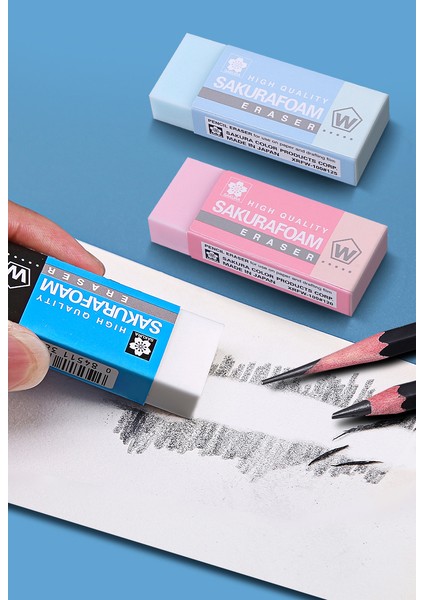 Lacivert Tarzı 1 Adet Japonya Sakura Kauçuk Macaron Renkleri Ultra Temiz Sanat Profesyonel Eskiz Silgisi Öğrenci Temizleme (Yurt Dışından) fırsatları