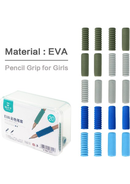 Eva Boys Tarzı Okul Çocuğu Kurşun Kalem Kavrama Eğitim Silikon Kalem Tutucu - Solaklar ve Sağlaklar Için Kullanılabilir (Yurt Dışından)
