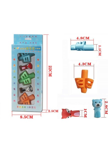 No.8 Stili Öğrenciler Için Yazma Yardımcıları Tutma Alıştırma Aracı Kalem Tutucu Duruş Kavrama Kombinasyonları Ofis Kırtasiye Tutucu (Yurt Dışından) fırsatları