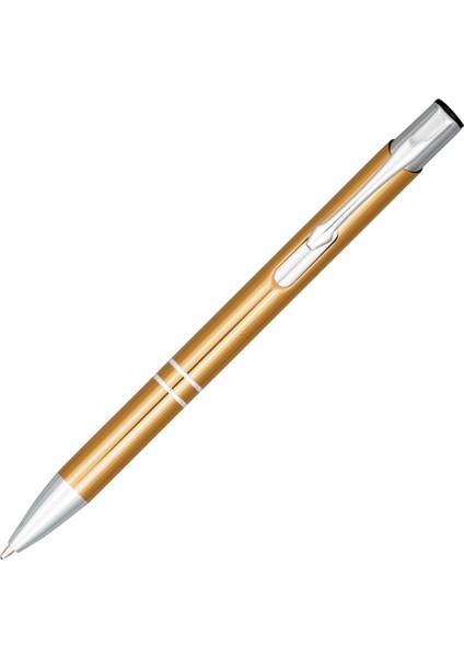 Altın Tarzı Siyah Moda Metal Toplu Kalem Renk Anode Özel Bilye Kalem (Yurt Dışından)