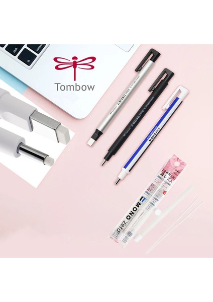 Kare Başlı Gümüş Tarzı Tombow Mono Ultra Ince Uçlu Mekanik Itip Çıkartmalı Silgi Kare Başlıklı Yuvarlak Başlıklı - (Yurt Dışından) modelleri