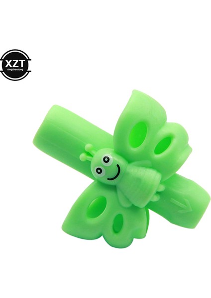 Pembe Stil Yeni Yazma Duruş Düzeltici Kelebek Kalem Iki Parmak Kalem Öğrenme Yazma Aracı Tutucu Düzeltme Kalem Kapağı Öğrenci Kırtasiye (Yurt Dışından)